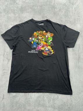 Super Mario Kart Graphic T-Shirt Super Nintendo Entertainment System Black
